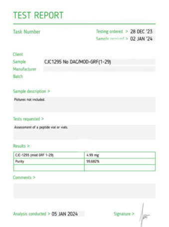 CJC 1295 – 5MG